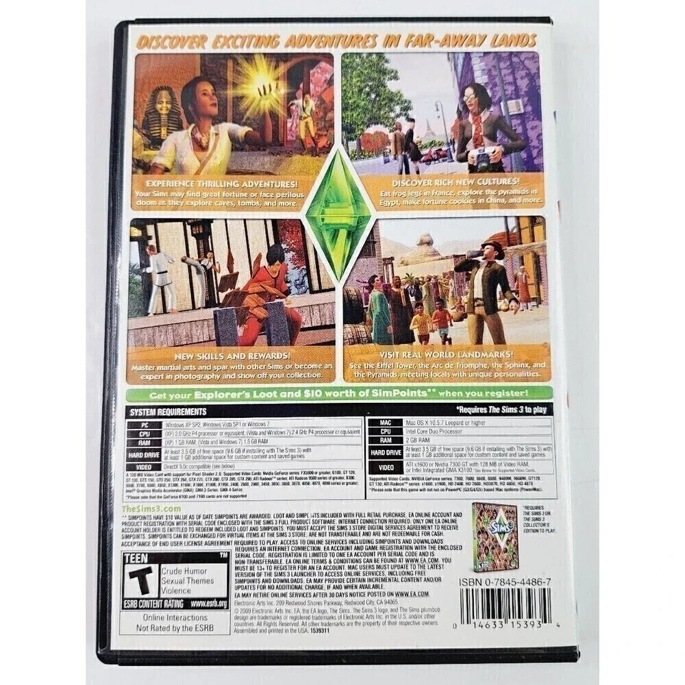The Sims 3: World Adventures Expansion Pack - Video Game